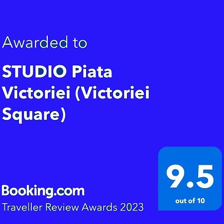 Studio Piata Victoriei Bucarest Exterior foto